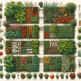 teeltplan moestuin voorbeeld