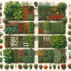 teeltplan moestuin voorbeeld