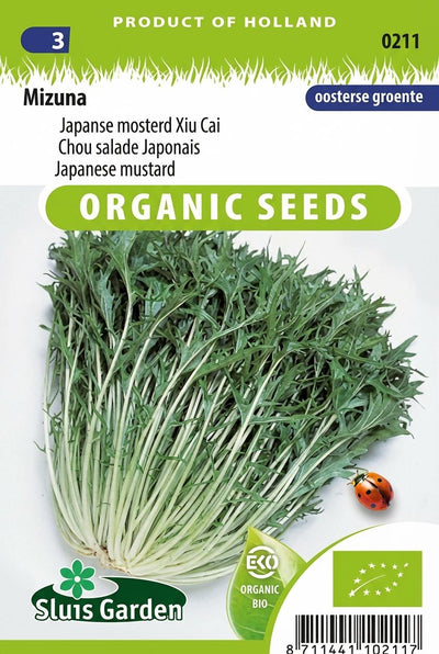 Japanse mosterd Xiu Cai Mizuna
