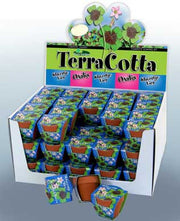 Terracotta showdoos Klavertje Vier 60 stuks