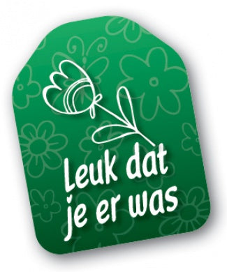 LABEL Leuk dat je er was