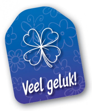 LABEL Veel geluk!