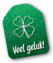 LABEL Veel geluk!
