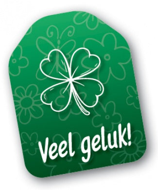 LABEL Veel geluk!