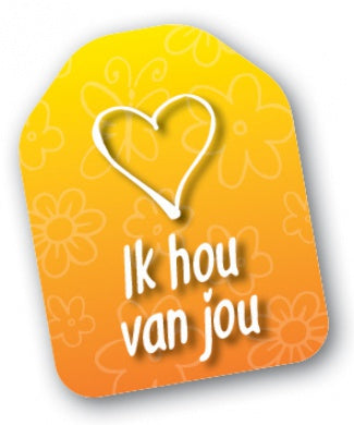 LABEL Ik hou van jou