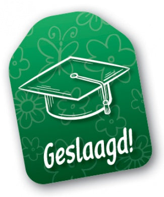 LABEL Geslaagd! (groen)