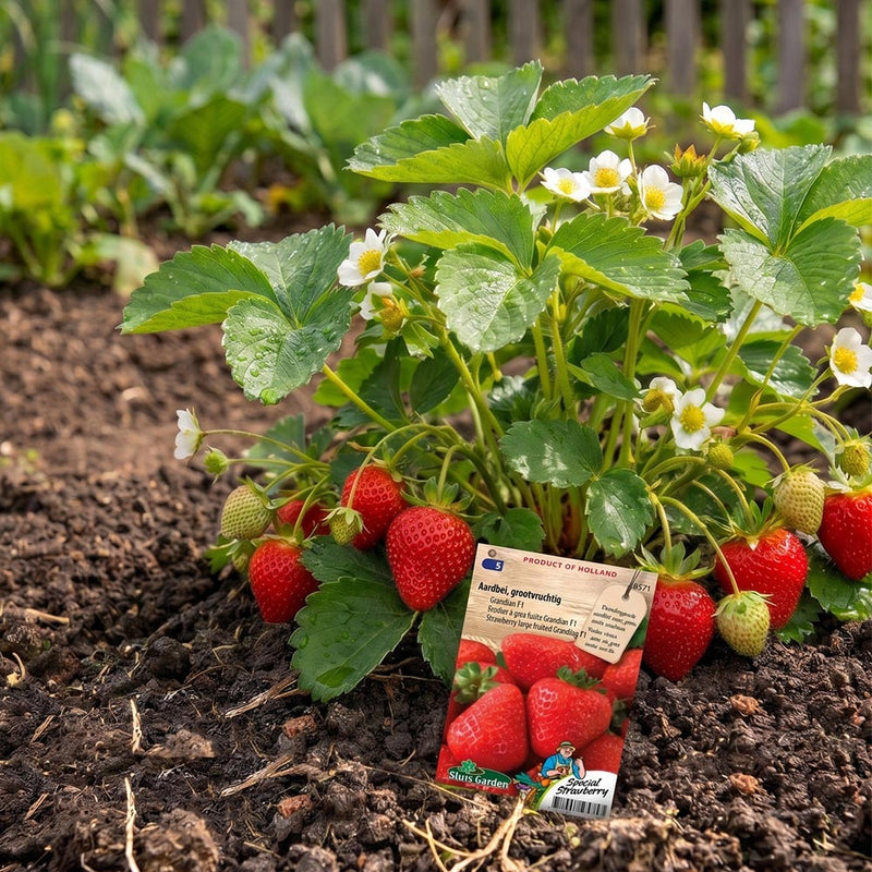 Aardbei Grandian F1 (grootvruchtig)