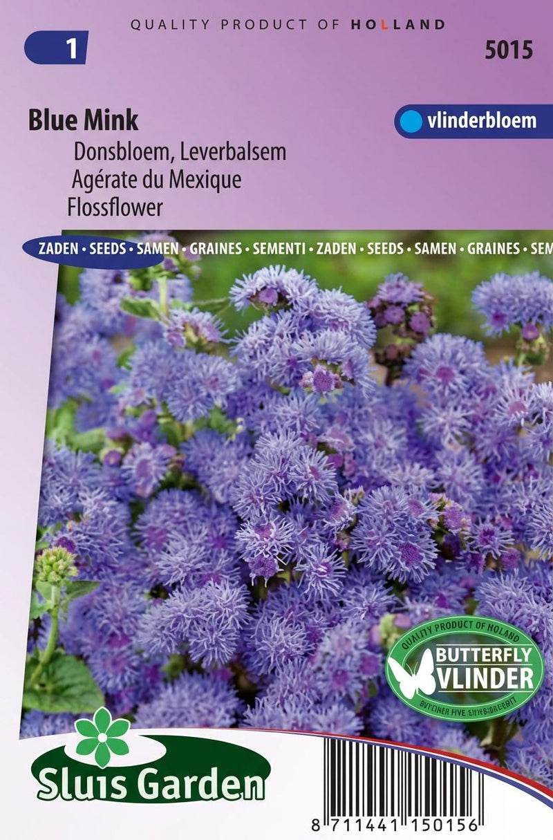 Zakje zaden voor donsbloemen van Sluis Garden.