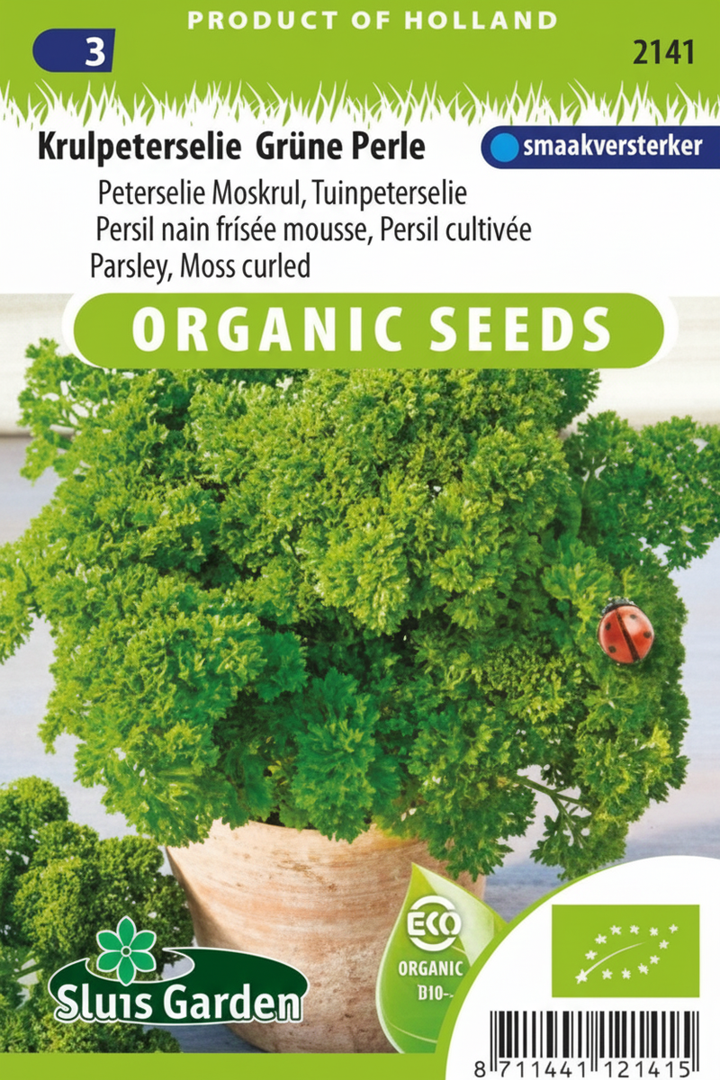Peterselie Moskrul, Tuinpeterselie (Grüne Perle)