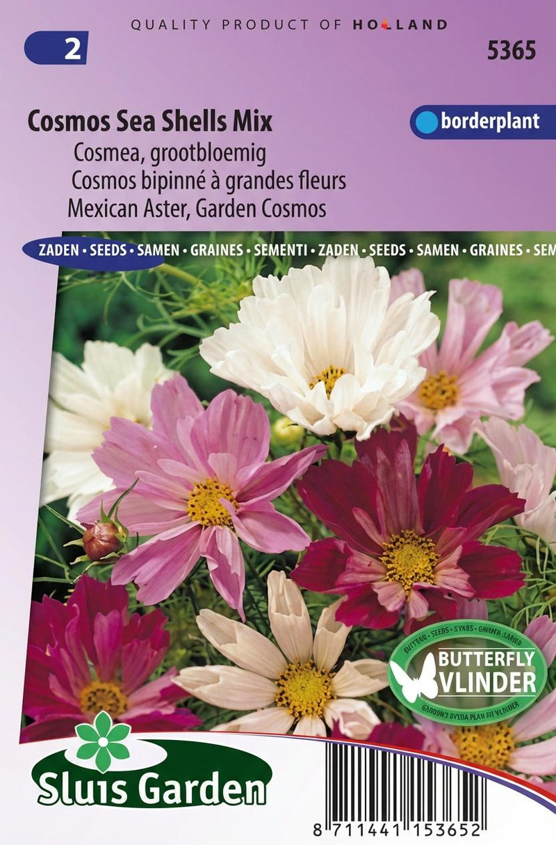 Zakje zaden Grootbloemige Cosmea van Sluis Garden.