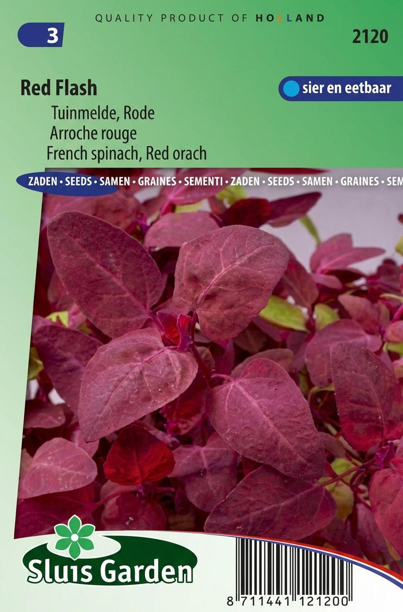Zakje zaden voor rode tuinmelde van Sluis Garden.